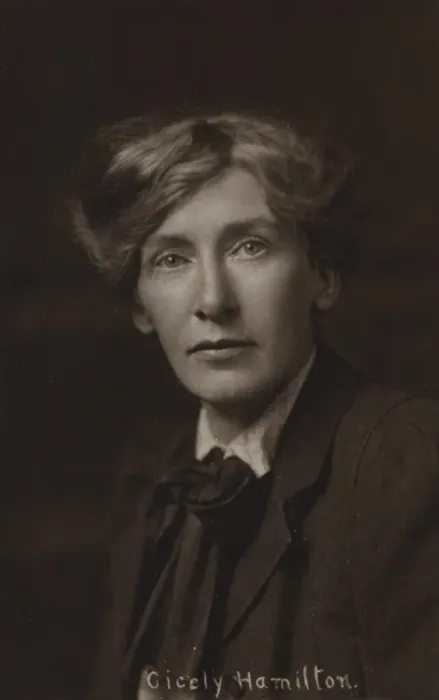 Framed Print : Cicely Hamilton Suffragette and Writer Framed Print : Cicely Hamilton Suffragette and Writer