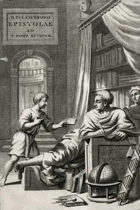 Framed Print : Cicero Boy and Letter Framed Print : Cicero Boy and Letter