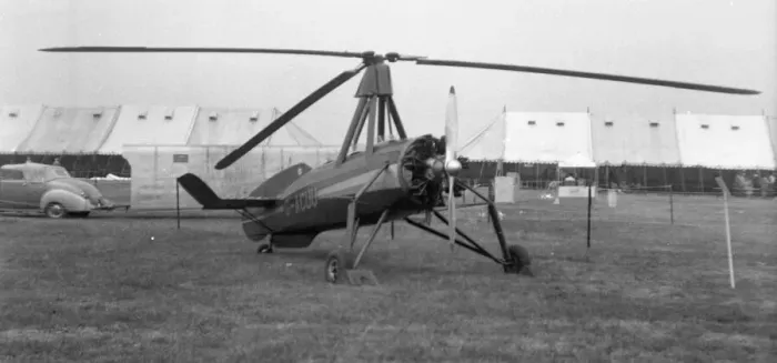 Framed Print : Cierva C. 30 autogyro G-ACUU Framed Print : Cierva C. 30 autogyro G-ACUU