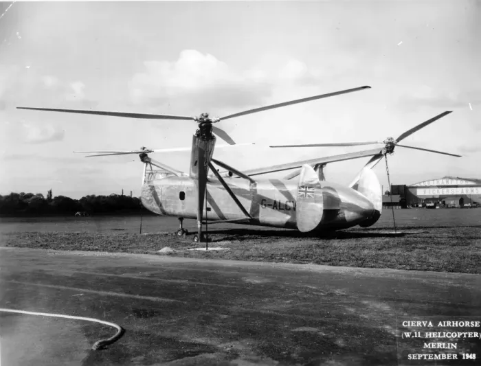 Framed Print : Cierva W11 Air Horse G-ALCV Southampton Airport