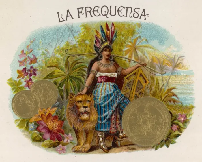 Framed Print : Cigar Box Label Framed Print : Cigar Box Label