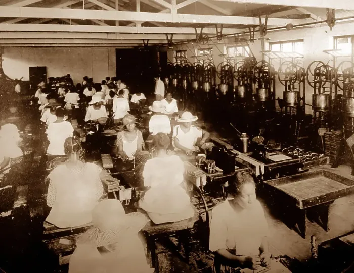 Framed Print : Cigar factory, Kingston, Jamaica Framed Print : Cigar factory, Kingston, Jamaica