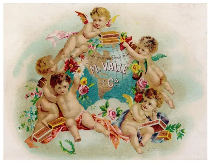Framed Print : Cigars Label Framed Print : Cigars Label