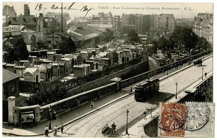 Framed Print : CIMETIERE MONTMARTRE