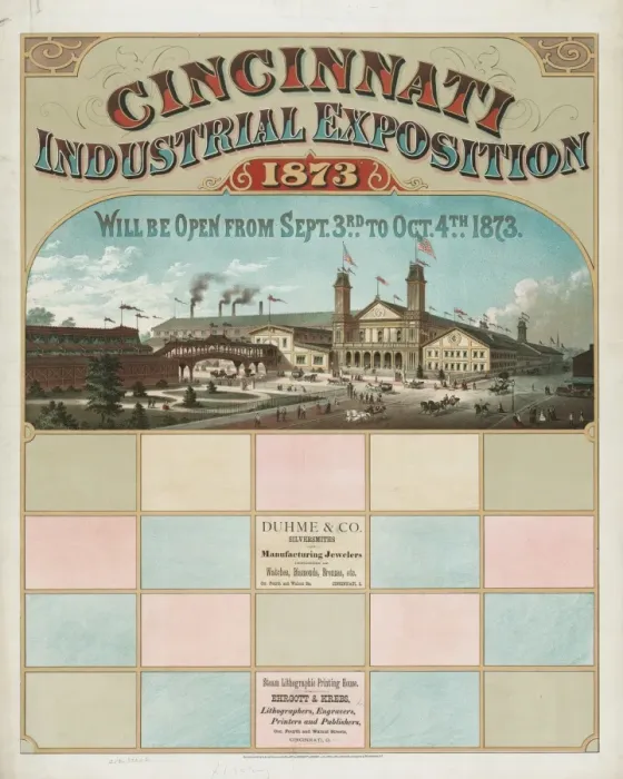 Framed Print : Cincinnati, Industrial exposition, 1873 Framed Print : Cincinnati, Industrial exposition, 1873