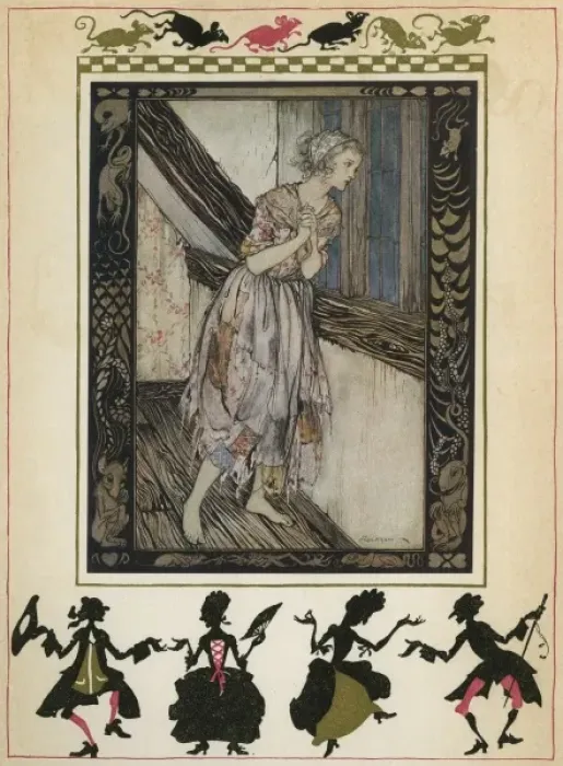 Framed Print : Cinderella by Arthur Rackham Framed Print : Cinderella by Arthur Rackham