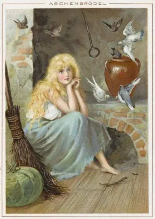 Framed Print : Cinderella dreams of a better life