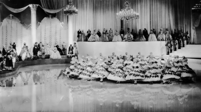 Framed Print : The Cinderella Finale from Ice Follies of 1939 Framed Print : The Cinderella Finale from Ice Follies of 1939