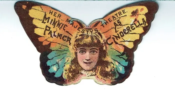 Framed Print : Cinderella Flyer, starring Minnie Palmer Framed Print : Cinderella Flyer, starring Minnie Palmer