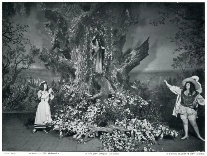 Framed Print : (Cinderella) Guiraudon in the title role Framed Print : (Cinderella) Guiraudon in the title role