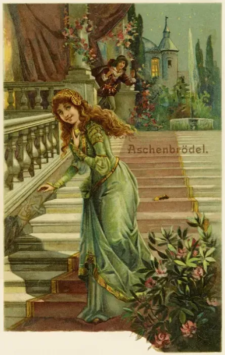 Framed Print : Cinderella leaving the palace Framed Print : Cinderella leaving the palace