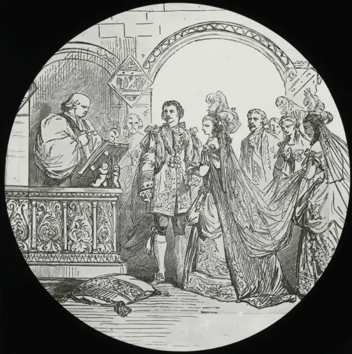 Framed Print : Cinderella married to the Prince Framed Print : Cinderella married to the Prince