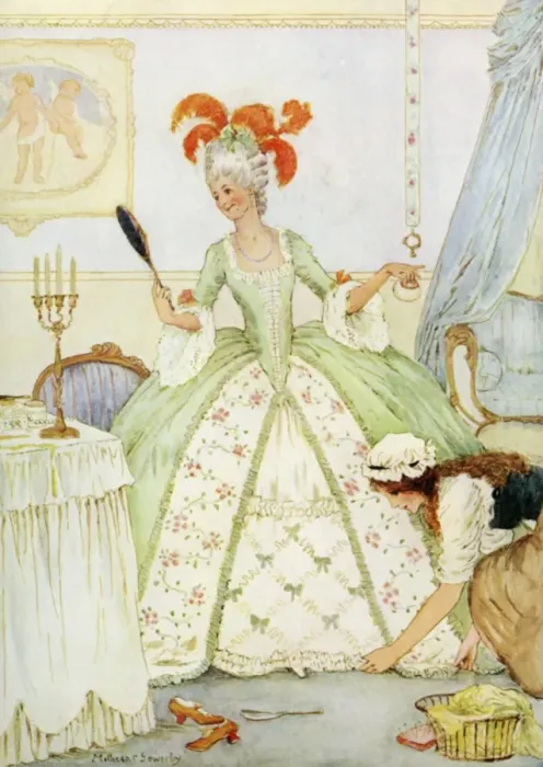 Framed Print : Cinderella by Millicent Sowerby Framed Print : Cinderella by Millicent Sowerby