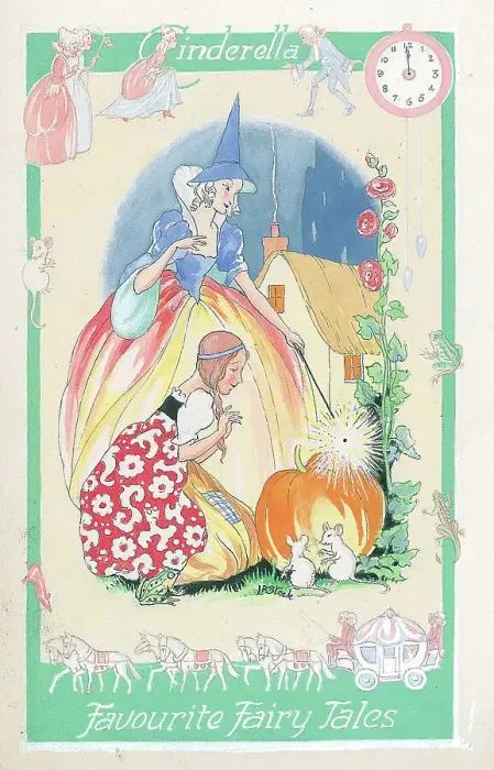Framed Print : Cinderella. Sub-title: Favourite Fairy Tales Framed Print : Cinderella. Sub-title: Favourite Fairy Tales