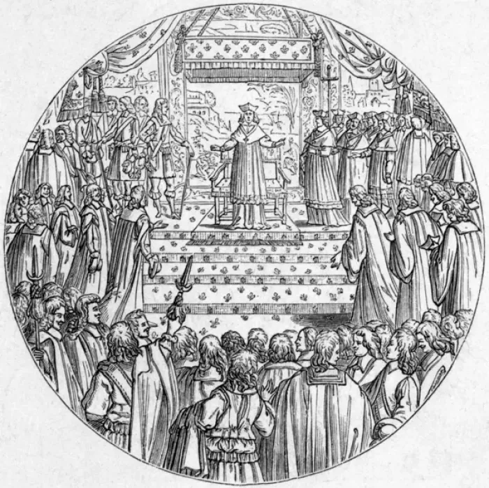 Framed Print : Cinq-Mars Convicted 1642 Framed Print : Cinq-Mars Convicted 1642