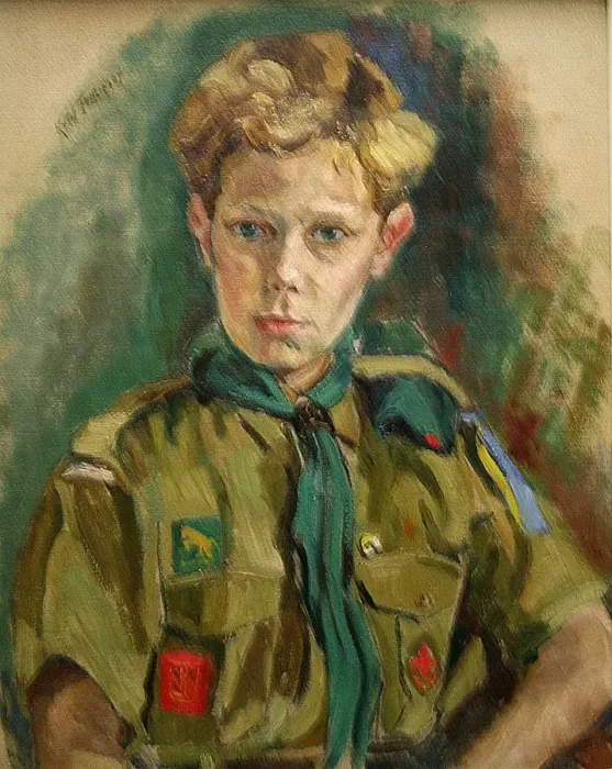 Framed Print : Scout. Date: circa 1970s Framed Print : Scout. Date: circa 1970s