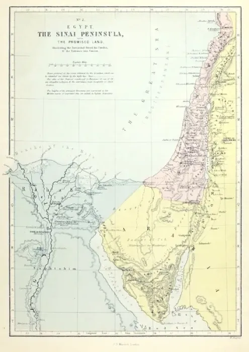 Framed Print : Map. Date: circa late 19th century Framed Print : Map. Date: circa late 19th century