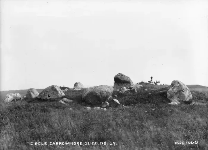 Framed Print : Circle, Carrowmore, Sligo. No. 49 Framed Print : Circle, Carrowmore, Sligo. No. 49
