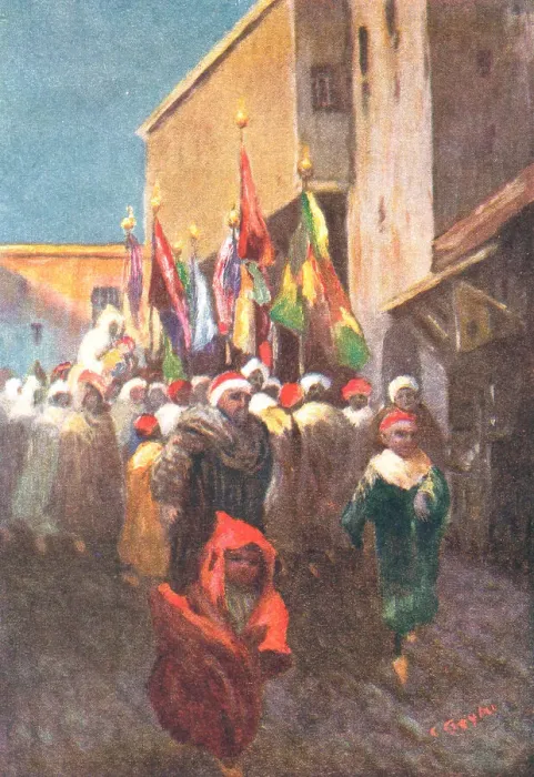 Framed Print : Circumcision Procession, Tangier Framed Print : Circumcision Procession, Tangier