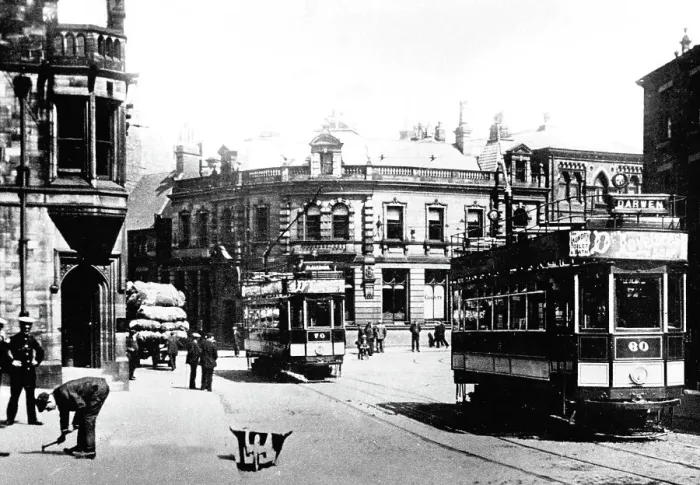 Framed Print : The Circus, Darwen early 1900's Framed Print : The Circus, Darwen early 1900's