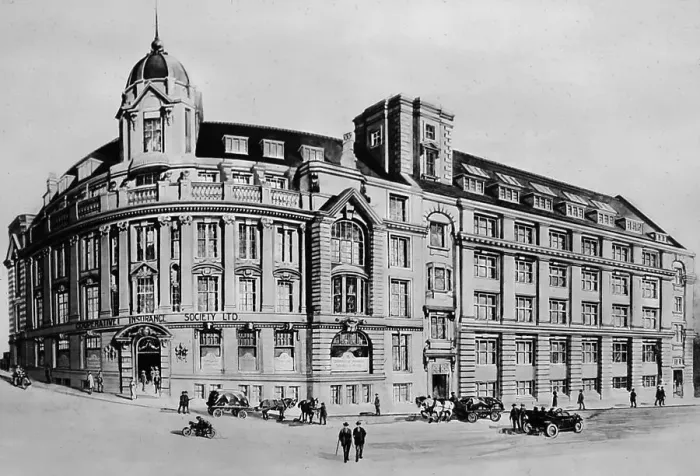 Framed Print : CIS Building, Corporation Street, Manchester Framed Print : CIS Building, Corporation Street, Manchester