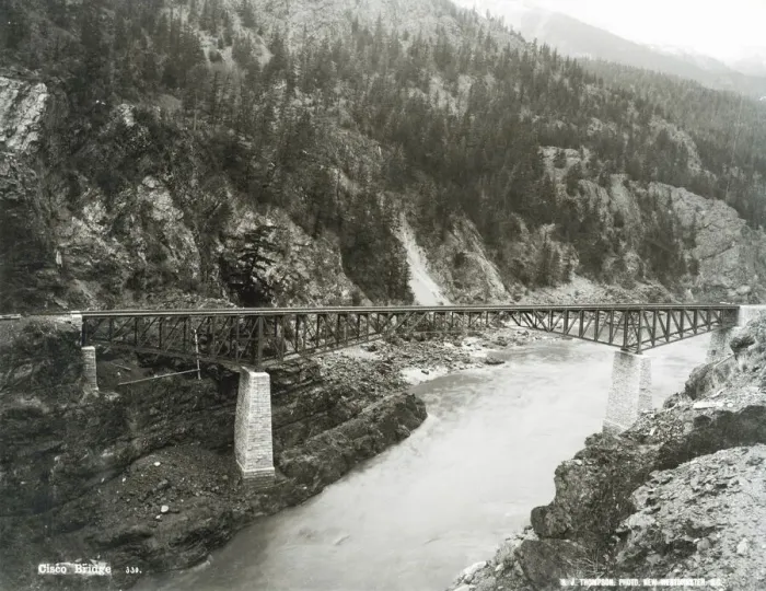 Framed Print : The Cisco railroad bridge, Lytton, BC, Canada Framed Print : The Cisco railroad bridge, Lytton, BC, Canada