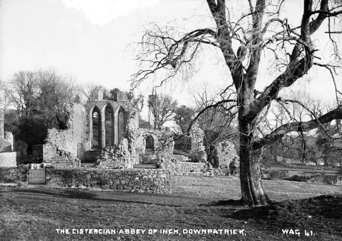 Framed Print : The Cistercian Abbey of Inch, Downpatrick Framed Print : The Cistercian Abbey of Inch, Downpatrick