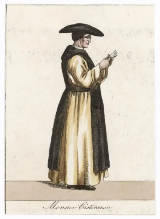 Framed Print : Cistercian Monk Framed Print : Cistercian Monk