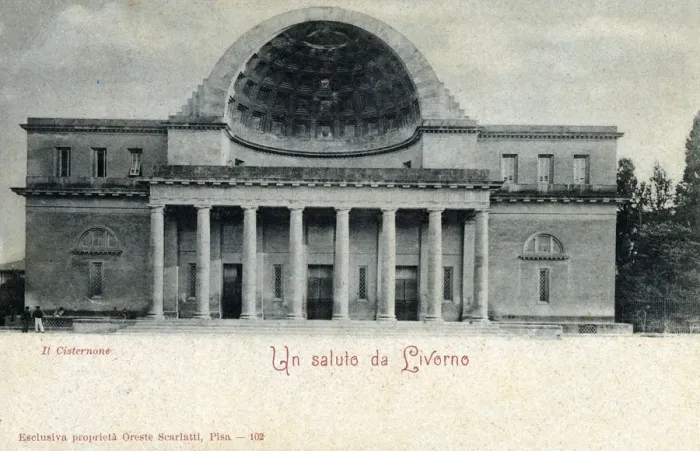 Framed Print : The Cisternoni of Livorno - a series of three large buildings in the neoclassical style Framed Print : The Cisternoni of Livorno - a series of three large buildings in the neoclassical style