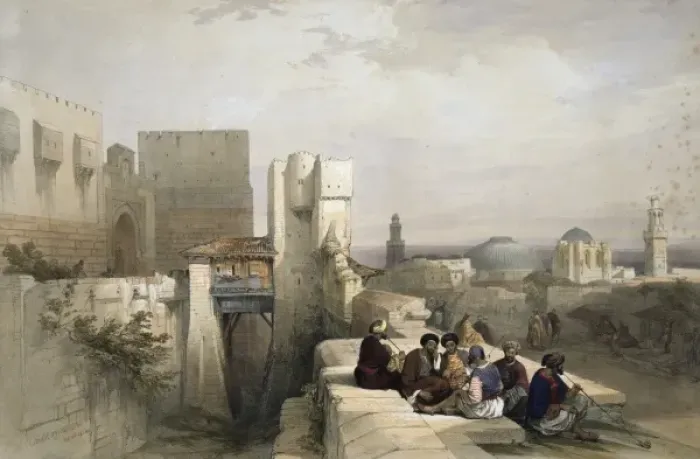 Framed Print : Citadel of Jerusalem April 19 1841 Framed Print : Citadel of Jerusalem April 19 1841
