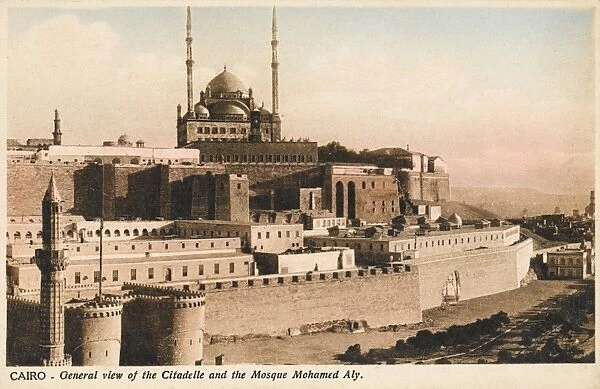 The Citadel and Muhammad Ali Mosque, Cairo, Egypt