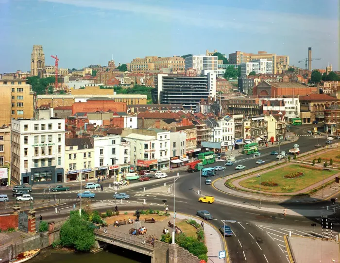 Framed Print : City centre, Bristol Framed Print : City centre, Bristol