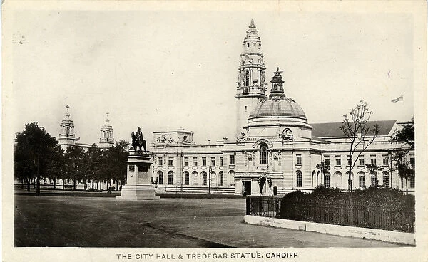 The City Hall, Cardiff, Glamorgan
