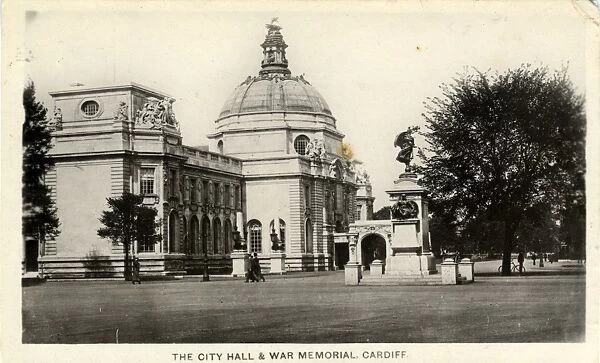 The City Hall, Cardiff, Glamorgan