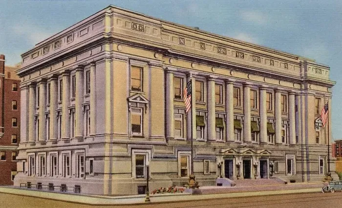 Framed Print : City Hall, Indianapolis, Indiana, USA Date: 1936 Framed Print : City Hall, Indianapolis, Indiana, USA Date: 1936