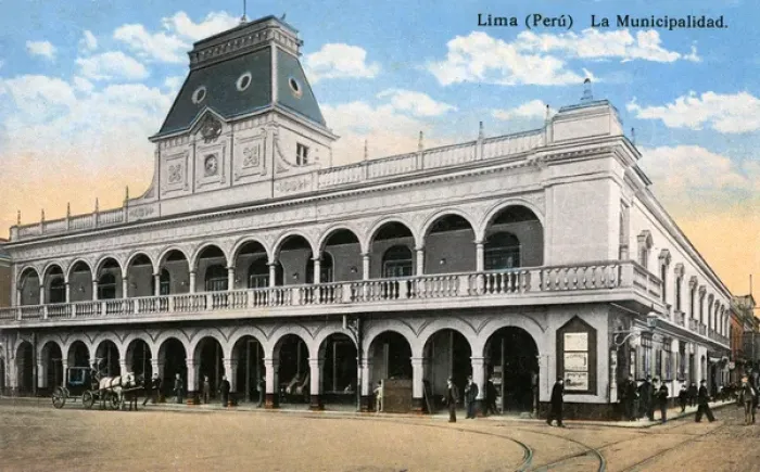 Framed Print : City Hall, Lima, Peru, South America Framed Print : City Hall, Lima, Peru, South America