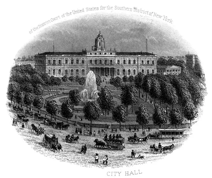 Framed Print : City Hall, New York City, USA Framed Print : City Hall, New York City, USA