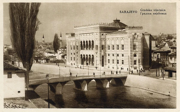 The City Hall, Sarajevo - Bosnia and Herzegovina