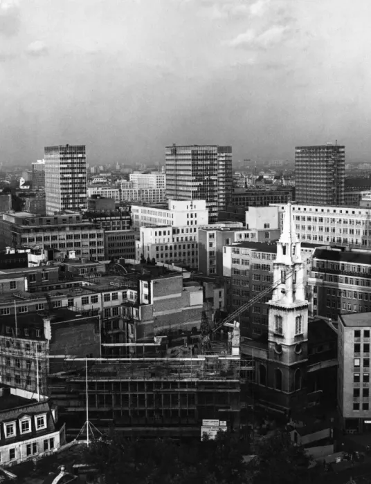 Framed Print : City of London 1963 Framed Print : City of London 1963