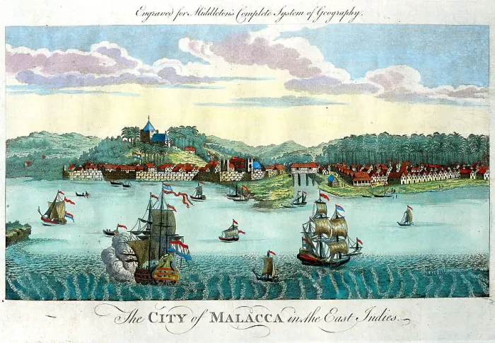 Framed Print : City of Malacca, East Indies Framed Print : City of Malacca, East Indies