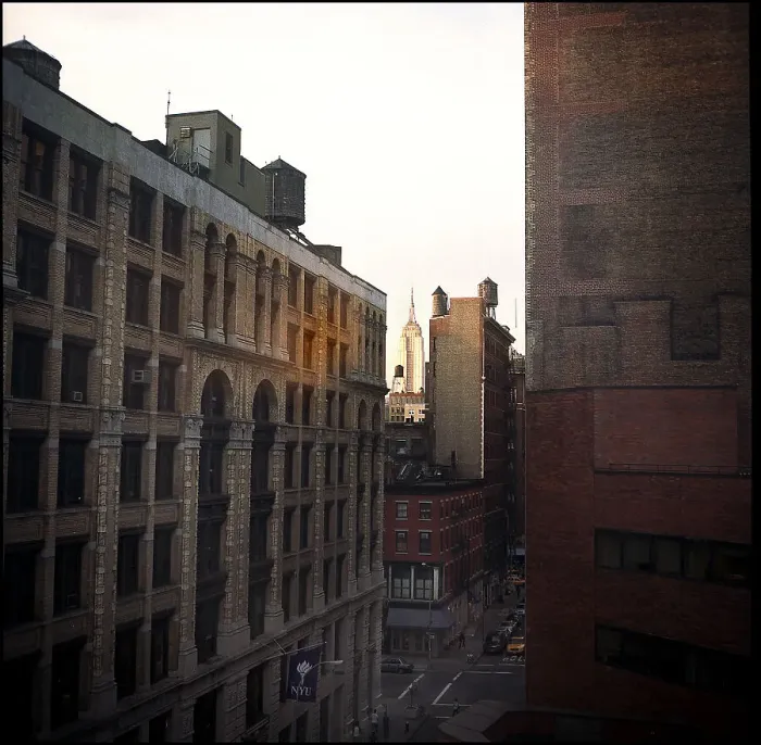 Framed Print : City view of the Empire State building, New York, USA