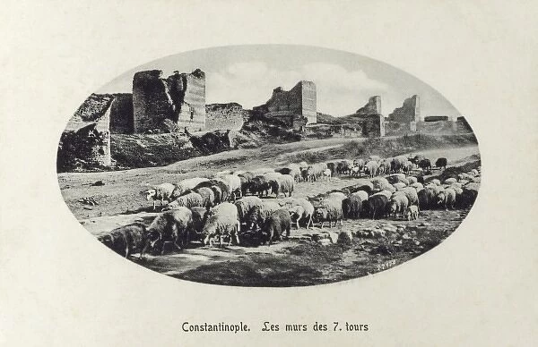 The City walls (of the Seven Towers) - Constantinople