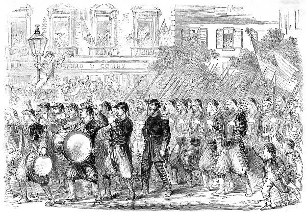 The Civil war in America: the 5th regiment of New York Zouav
