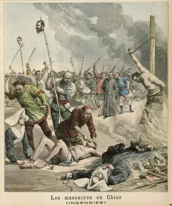 Framed Print : CIVIL WAR / CHINA / MASSACRE Framed Print : CIVIL WAR / CHINA / MASSACRE