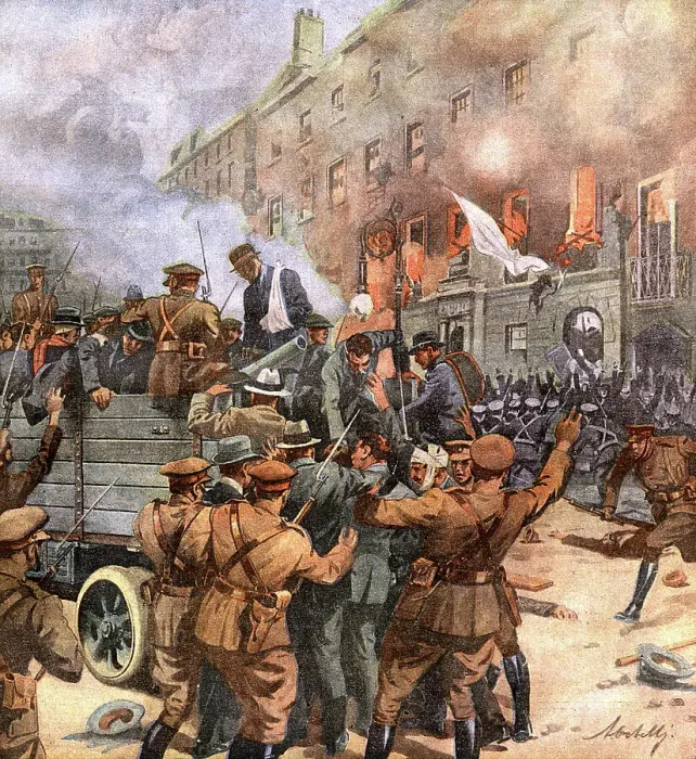 Framed Print : CIVIL WAR DUBLIN 1922 Framed Print : CIVIL WAR DUBLIN 1922
