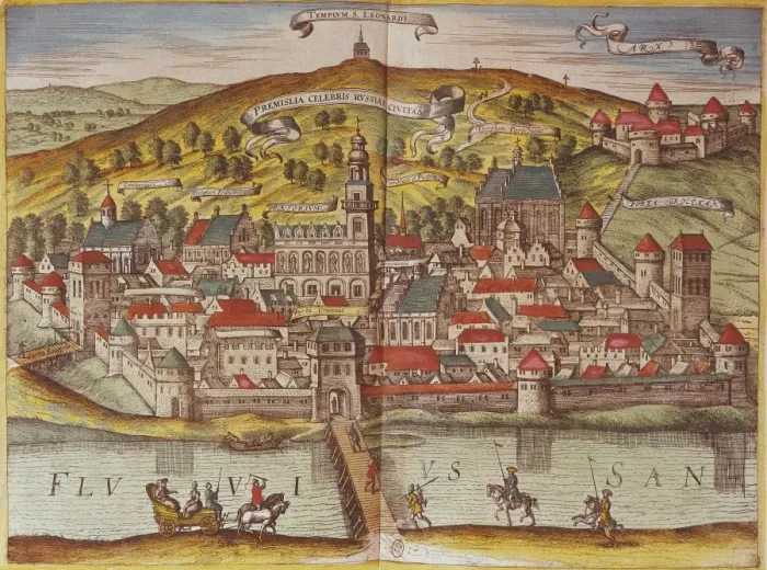 Framed Print : Civitatis Orbis Terrarum. Przemy?l Framed Print : Civitatis Orbis Terrarum. Przemy?l
