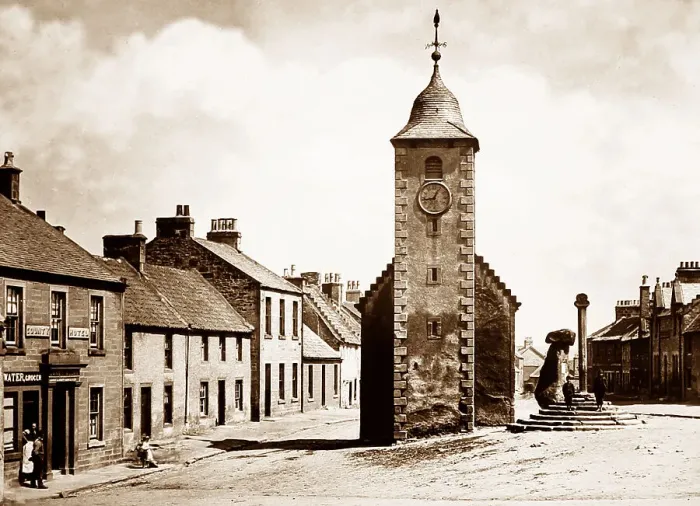 Framed Print : Clackmannan, Victorian period Framed Print : Clackmannan, Victorian period