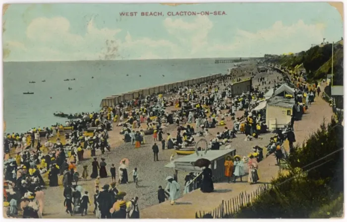 Framed Print : CLACTON-ON-SEA / 1909 Framed Print : CLACTON-ON-SEA / 1909
