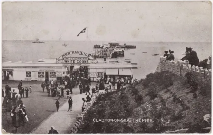 Framed Print : CLACTON-ON-SEA / 1918 Framed Print : CLACTON-ON-SEA / 1918