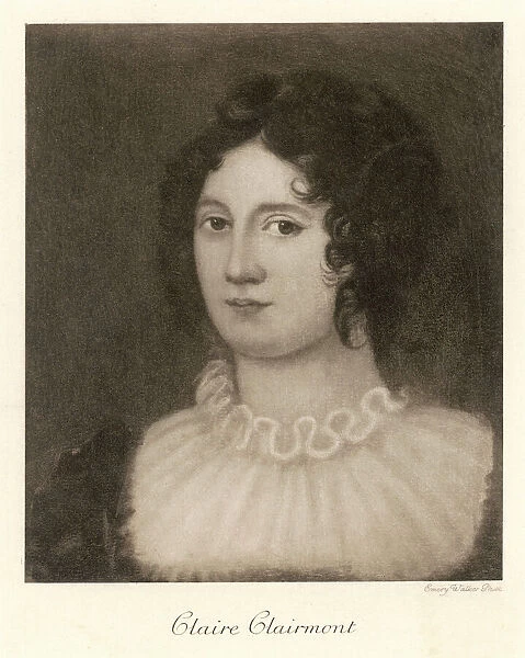 Claire Clairmont. CLAIRE CLAIRMONT stepdaughter of William Godwin,